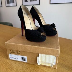 Christian Louboutin Greissimo 140 Suede